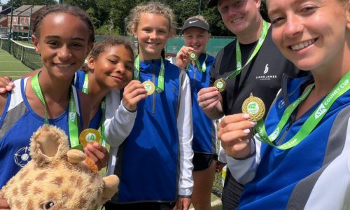 11U Girls with medals 14.6.26