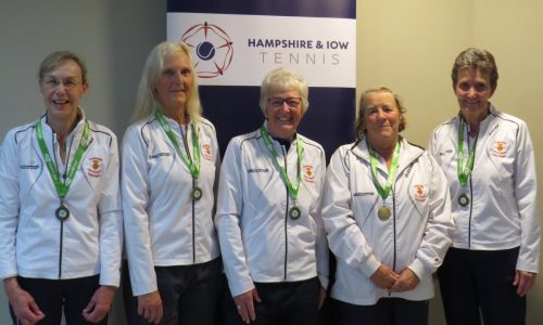 Ladies 65 24.10.25 winners 2
